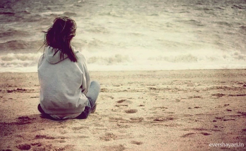 Heart broken sad girl