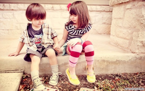 two cute best friends