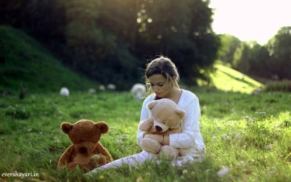 Sad girl in love wallaper