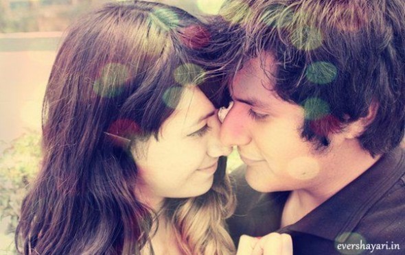 Romantic beautiful couple