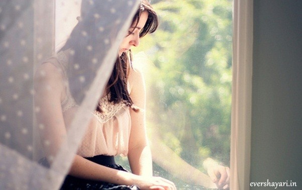 Beautiful sad girl image