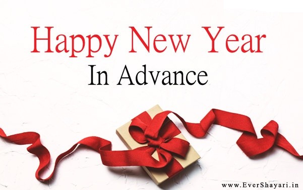 Happy New Year In Advance Shayari Sms In Hindi