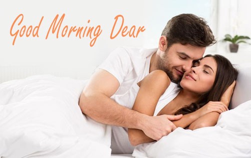 Good morning dear imagemCouple in morning,Love couple in morning.
