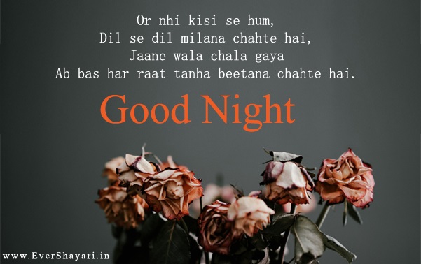 Good Night Shayari For Bewafa