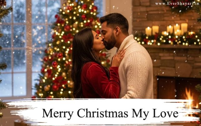Romantic Christmas Shayari for GF/BF in Hindi | Christmas Wishes for Love